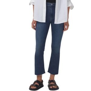 Citizens Of Humanity Women's Isola Cropped Boot Jean Undercurrent NWT Size 34